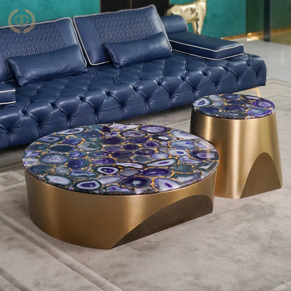 Irregular Base Coffee Table