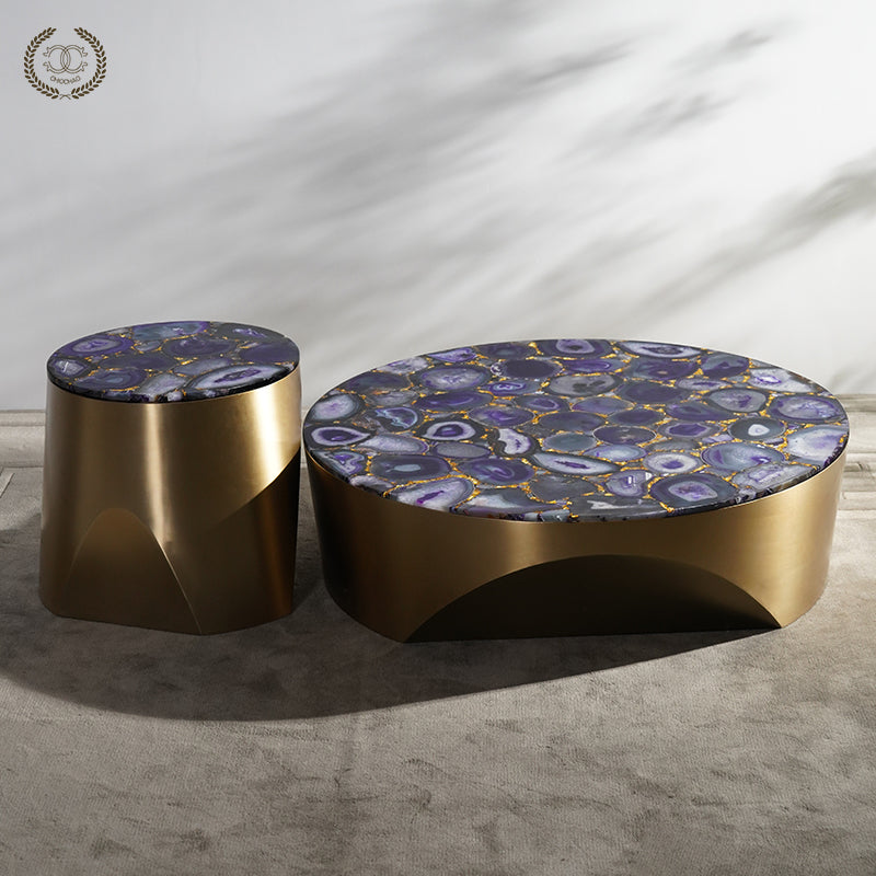 Irregular Base Coffee Table