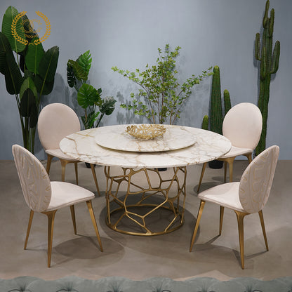 Marble Round Table
