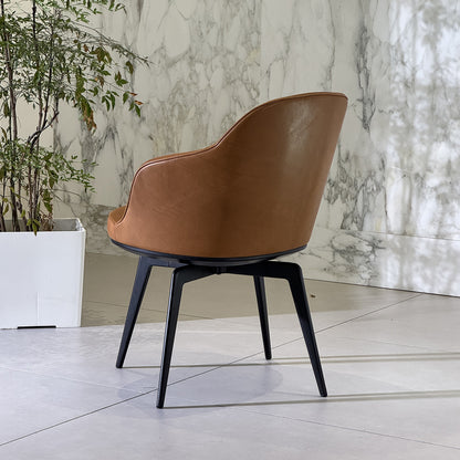 caratos Swivel arm dining chair