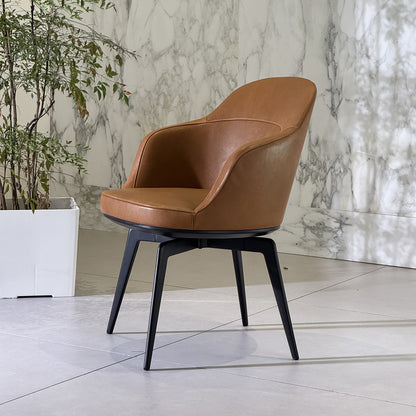 caratos Swivel arm dining chair