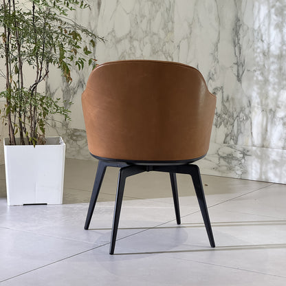 caratos Swivel arm dining chair