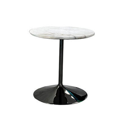 Custom glowing small round table