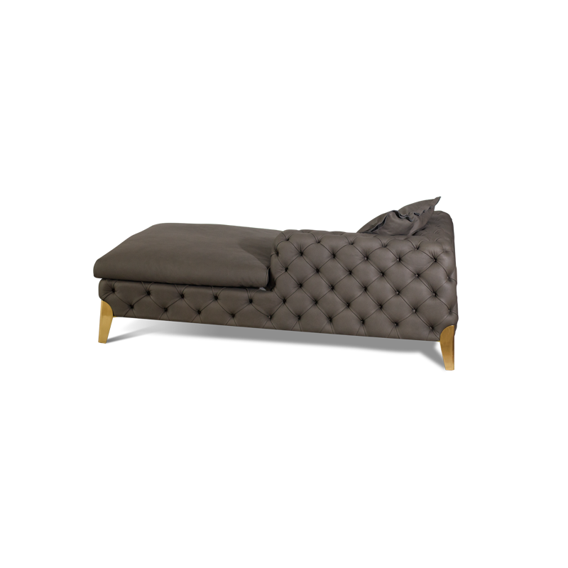 American style low copper leg sofa