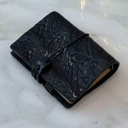 Genuine leather notebook